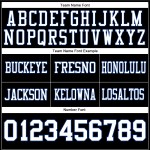 Custom Black White-Royal Mesh Authentic Football Jersey Custom Black White-Royal Mesh Authentic Football Jersey