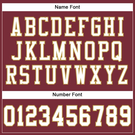 Custom Burgundy White-Old Gold Mesh Authentic Football Jersey Custom Burgundy White-Old Gold Mesh Authentic Football Jersey