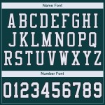 Custom Midnight Green White-Black Mesh Authentic Football Jersey Custom Midnight Green White-Black Mesh Authentic Football Jersey