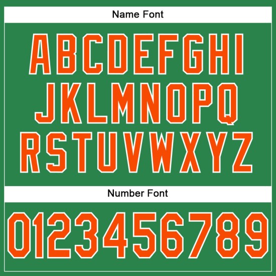 Custom Grass Green Orange-White Mesh Authentic Football Jersey Custom Grass Green Orange-White Mesh Authentic Football Jersey