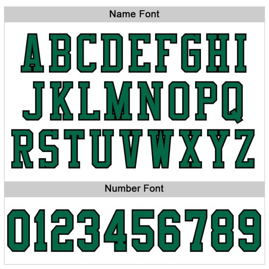 Custom White Kelly Green-Black Mesh Authentic Football Jersey Custom White Kelly Green-Black Mesh Authentic Football Jersey
