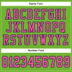Custom Neon Green Pink-Navy Mesh Authentic Football Jersey Custom Neon Green Pink-Navy Mesh Authentic Football Jersey